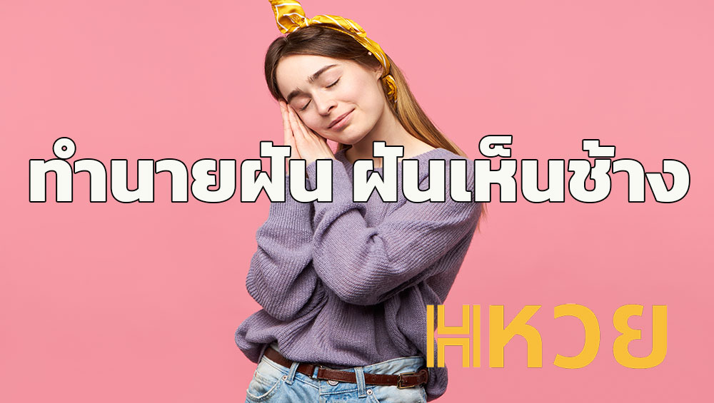 ทำนายฝัน ฝันเห็นช้าง