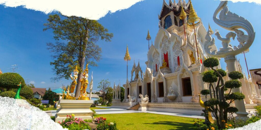 วัดข่อย เพชรบุรี มีพระธาตุฉิมพลีนวโกฎิที่สวยงาม